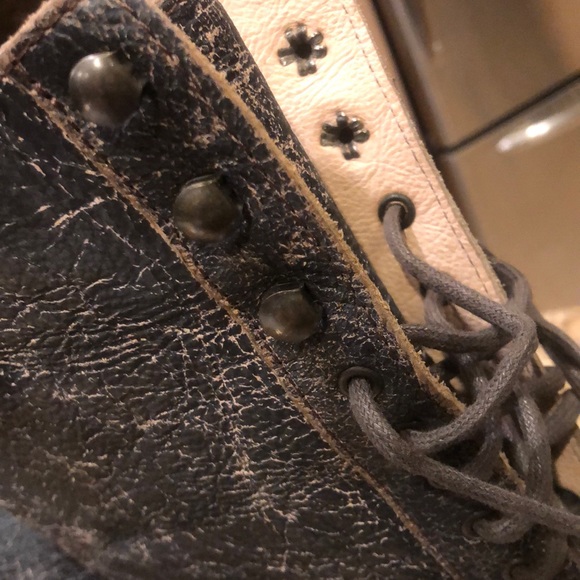 BedStu cobbler Della Laceup boot sz 6  black luxe - Picture 4 of 12